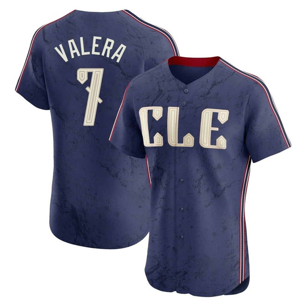 Johmsee C.Guardians #7 George Valera Player Navy City Connect Limited Elite Home Stitched Jerseys