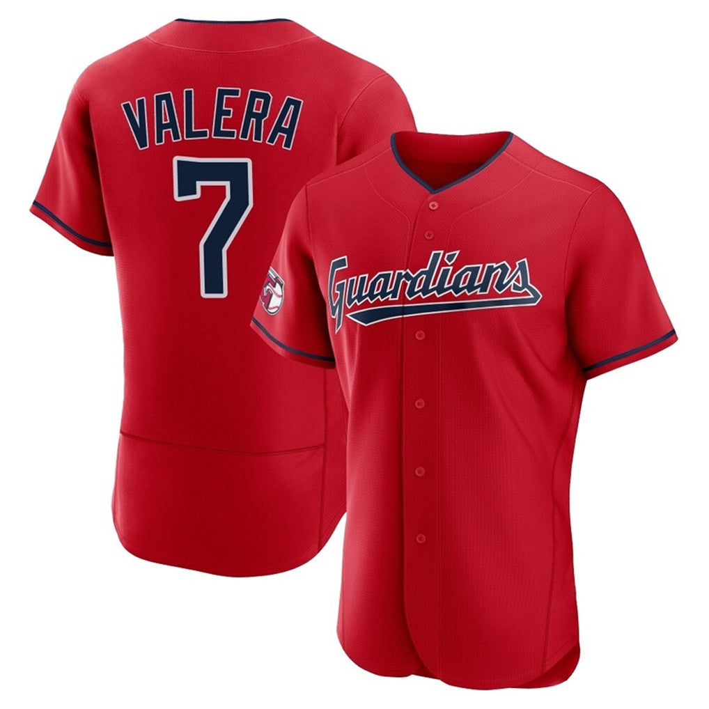 Johmsee C.Guardians #7 George Valera Player Red Limited Elite Home Stitched Jerseys