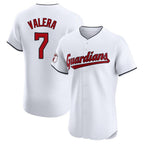Johmsee C.Guardians #7 George Valera Player White Limited Elite Home Stitched Jerseys