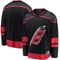 Johmsee C.Hurricanes Black Home Breakaway Stitched Jerseys