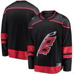 Johmsee C.Hurricanes Black Home Breakaway Stitched Jerseys
