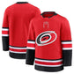 C.Hurricanes Fanatics Alternate Premium Jersey - Red Stitched American Hockey Jerseys