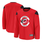 Johmsee C.Hurricanes Red Practice Stitched Jerseys