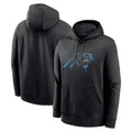 Johmsee C.Panthers Black Salute to Service Pullover Hoodies Blank Player Stitched Jerseys