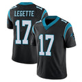 Johmsee C.Panthers #17 Xavier Legette Player Black Vapor Untouchable Limited Game Stitched Jerseys