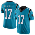 Johmsee C.Panthers #17 Xavier Legette Player Blue Vapor Untouchable Limited Game Stitched Jerseys