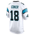 Johmsee C.Panthers #18 Jalen Coker Player White Game Stitched Jerseys