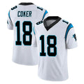 Johmsee C.Panthers #18 Jalen Coker Player White Vapor Untouchable Limited Game Stitched Jerseys