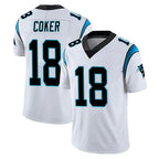 Johmsee C.Panthers #18 Jalen Coker Player White Vapor Untouchable Limited Game Stitched Jerseys
