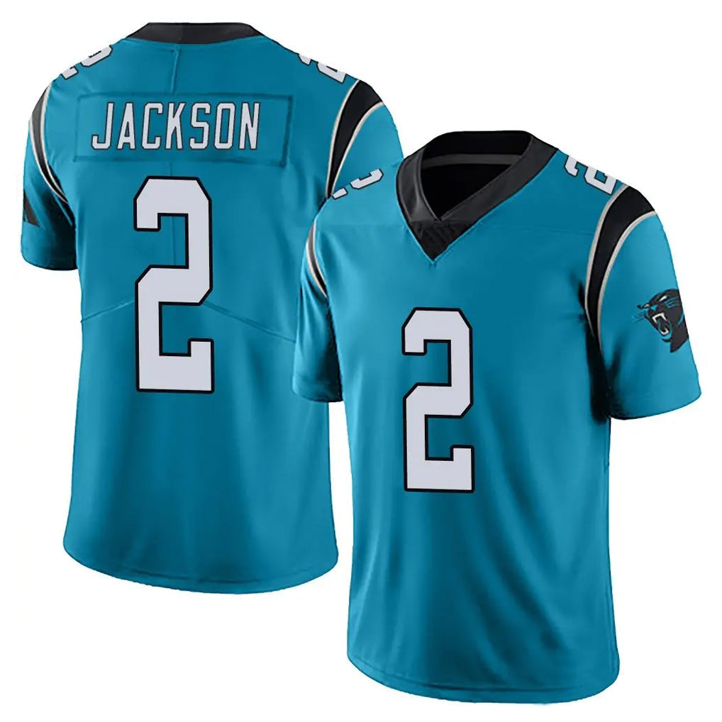 Johmsee C.Panthers #2 Mike Jackson Player Blue Vapor Untouchable Limited Game Stitched Jerseys
