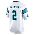 Johmsee C.Panthers #2 Mike Jackson Player White Game Stitched Jerseys