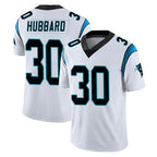 Johmsee C.Panthers #30 Chuba Hubbard Player White Vapor Untouchable Limited Game Stitched Jerseys
