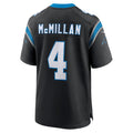 Johmsee C.Panthers #4 Tetairoa McMillan Player Black Game Stitched Jerseys