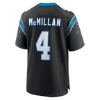 Johmsee C.Panthers #4 Tetairoa McMillan Player Black Game Stitched Jerseys