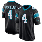 Johmsee C.Panthers #4 Tetairoa McMillan Player Black Game Stitched Jerseys