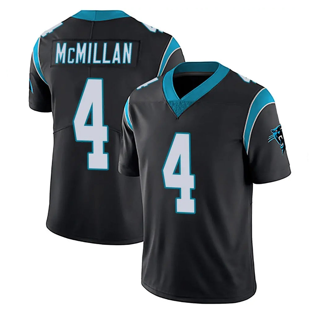 Johmsee C.Panthers #4 Tetairoa McMillan Player Black Vapor Untouchable Limited Game Stitched Jerseys
