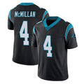 Johmsee C.Panthers #4 Tetairoa McMillan Player Black Vapor Untouchable Limited Game Stitched Jerseys
