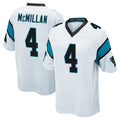 Johmsee C.Panthers #4 Tetairoa McMillan Player White Game Stitched Jerseys