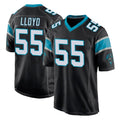 Johmsee C.Panthers #55 Devin Lloyd Player Black Game Stitched Jerseys