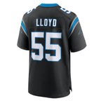 Johmsee C.Panthers #55 Devin Lloyd Player Black Home Game Stitched Jerseys
