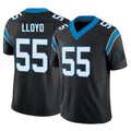 Johmsee C.Panthers #55 Devin Lloyd Player Black Vapor F.U.S.E. Limited Home Game Stitched Jerseys