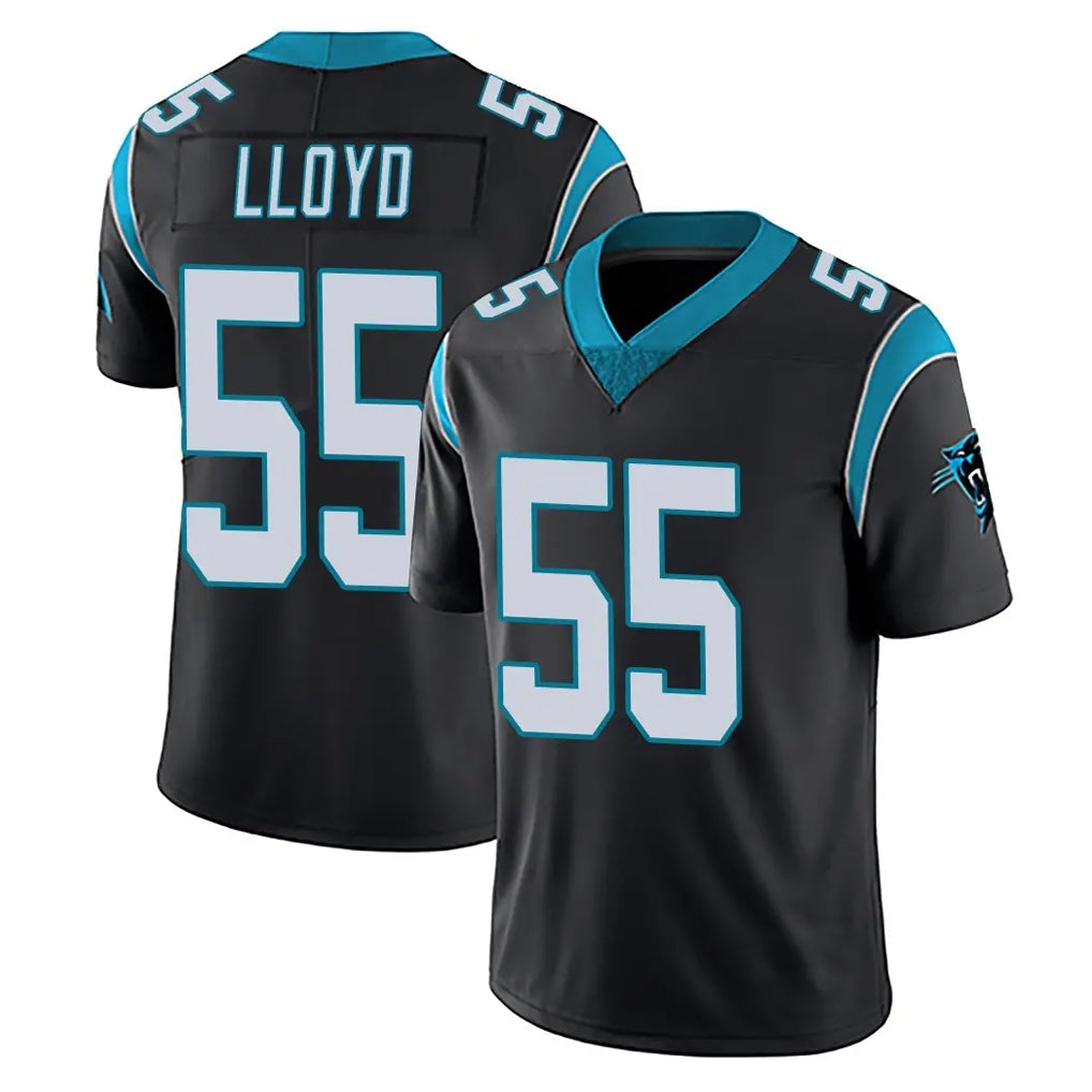 Johmsee C.Panthers #55 Devin Lloyd Player Black Vapor Untouchable Limited Game Stitched Jerseys
