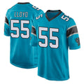 Johmsee C.Panthers #55 Devin Lloyd Player Blue Game Stitched Jerseys