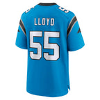 Johmsee C.Panthers #55 Devin Lloyd Player Blue Home Game Stitched Jerseys
