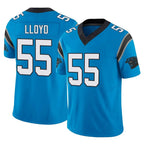 Johmsee C.Panthers #55 Devin Lloyd Player Blue Vapor F.U.S.E. Limited Home Game Stitched Jerseys