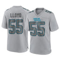 Johmsee C.Panthers #55 Devin Lloyd Player Gray Atmosphere Fashion Game Stitched Jerseys