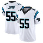 Johmsee C.Panthers #55 Devin Lloyd Player White Vapor F.U.S.E. Limited Home Game Stitched Jerseys