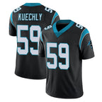 Johmsee C.Panthers #59 Luke Kuechly Player Black Vapor Untouchable Limited Game Stitched Jerseys