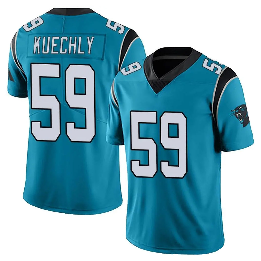 Johmsee C.Panthers #59 Luke Kuechly Player Blue Vapor Untouchable Limited Game Stitched Jerseys