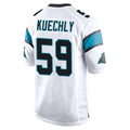Johmsee C.Panthers #59 Luke Kuechly Player White Game Stitched Jerseys