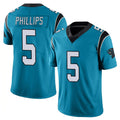 Johmsee C.Panthers #5 Jaelan Phillips Player Blue Vapor Untouchable Limited Game Stitched Jerseys