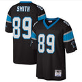 Johmsee C.Panthers #89 Steve Smith Black Legacy Replica Jersey American Stitched Jerseys