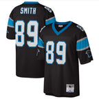 Johmsee C.Panthers #89 Steve Smith Black Legacy Replica Jersey American Stitched Jerseys