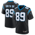 Johmsee C.Panthers #89 Steve Smith Sr. Black Retired Player Game Stitched Jerseys