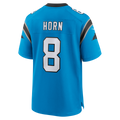Johmsee C.Panthers #8 Jaycee Horn Blue Alternate Game Stitched Jerseys