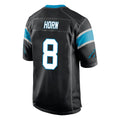 Johmsee C.Panthers #8 Jaycee Horn Player Black Game Stitched Jerseys