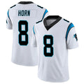 Johmsee C.Panthers #8 Jaycee Horn Player White Vapor Untouchable Limited Game Stitched Jerseys