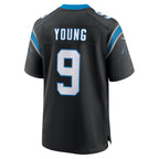 Johmsee C.Panthers #9 Bryce Young Black Team Game Stitched Jerseys