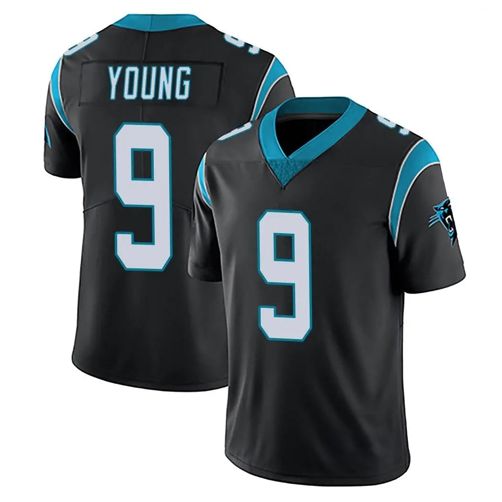 Johmsee C.Panthers #9 Bryce Young Player Black Vapor Untouchable Limited Game Stitched Jerseys