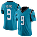Johmsee C.Panthers #9 Bryce Young Player Blue Vapor Untouchable Limited Game Stitched Jerseys