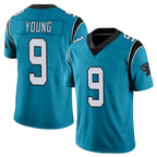 Johmsee C.Panthers #9 Bryce Young Player Blue Vapor Untouchable Limited Game Stitched Jerseys
