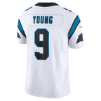 Johmsee C.Panthers #9 Bryce Young Vapor F.U.S.E. Limited Stitched Jerseys