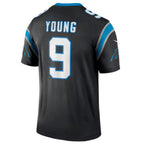 Johmsee C.Panthers #9 Bryce Young Black Legend Jersey American Stitched Jersey
