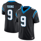 Johmsee C.Panthers #9 Bryce Young Black Vapor F.U.S.E. Limited Jersey American Stitched Jerseys
