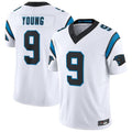 Johmsee C.Panthers #9 Bryce Young White Vapor F.U.S.E. Limited Jersey American Stitched  Jerseys