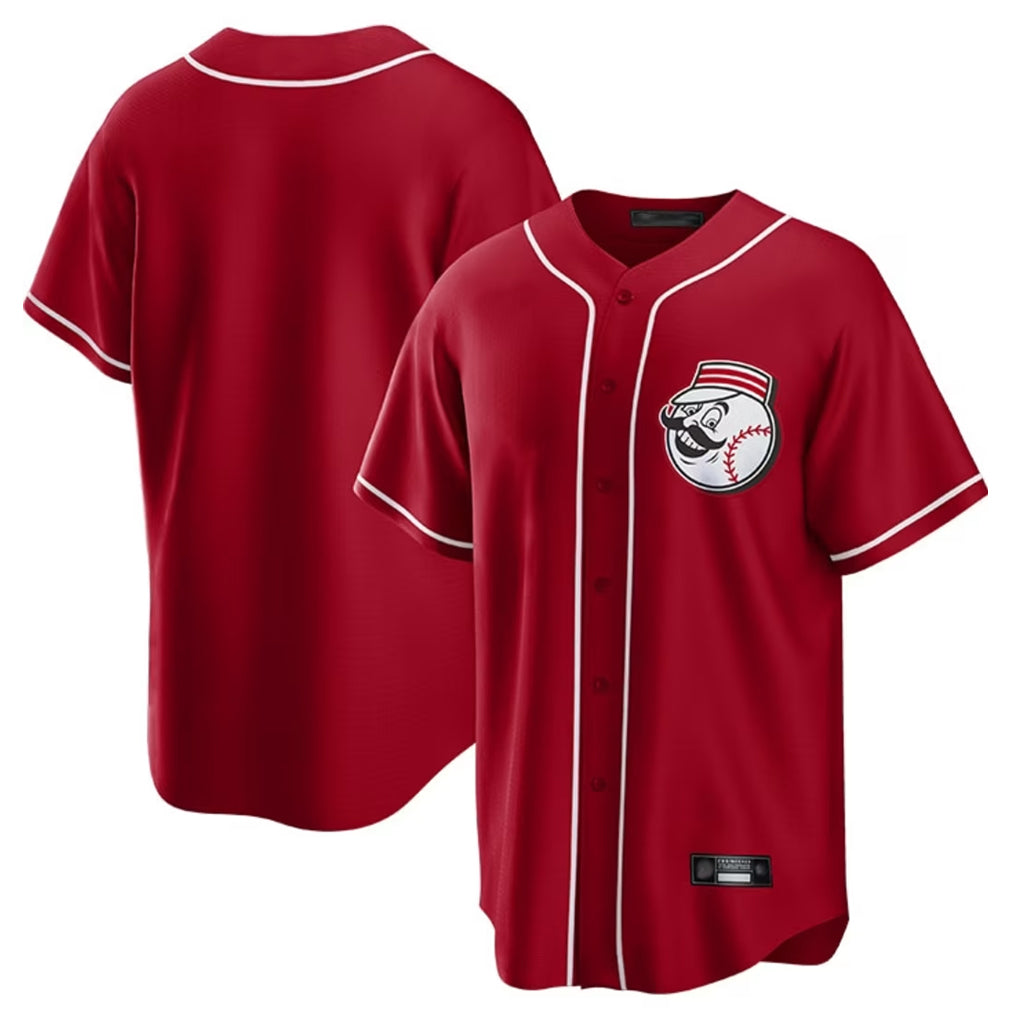Johmsee C.Reds Red Home Game Blank Player Stitched Jerseys